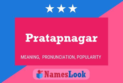 Pratapnagar பெயர் போஸ்டர்