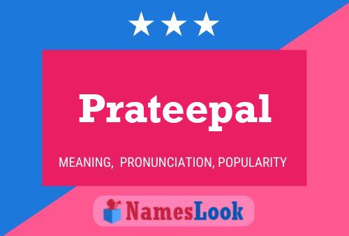 Prateepal பெயர் போஸ்டர்