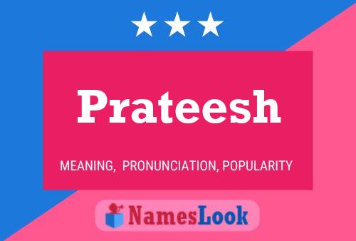 Prateesh பெயர் போஸ்டர்