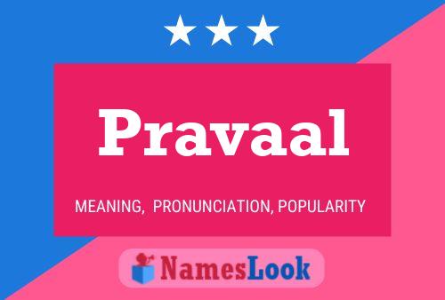 Pravaal பெயர் போஸ்டர்