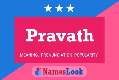 Pravath பெயர் போஸ்டர்