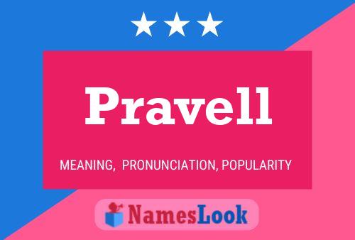 Pravell பெயர் போஸ்டர்