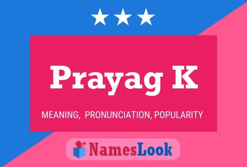 Prayag K பெயர் போஸ்டர்