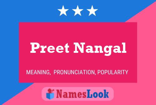 Preet Nangal பெயர் போஸ்டர்