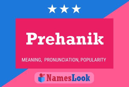 Prehanik பெயர் போஸ்டர்