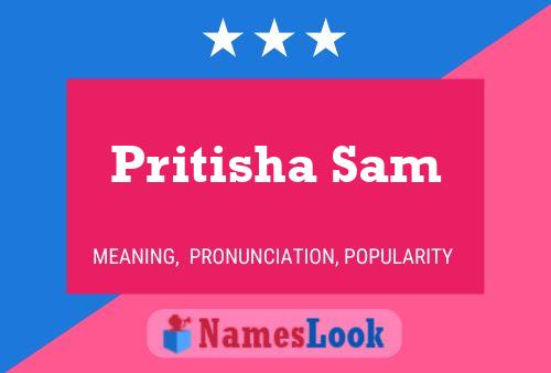 Pritisha Sam பெயர் போஸ்டர்