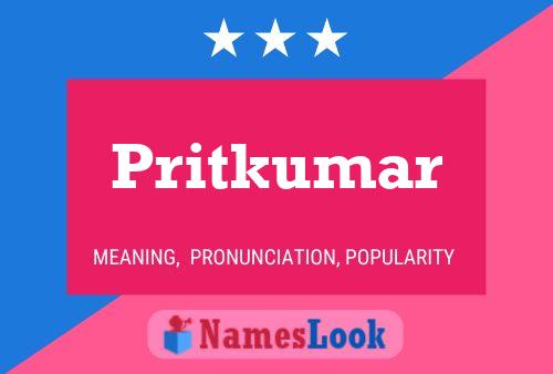 Pritkumar பெயர் போஸ்டர்