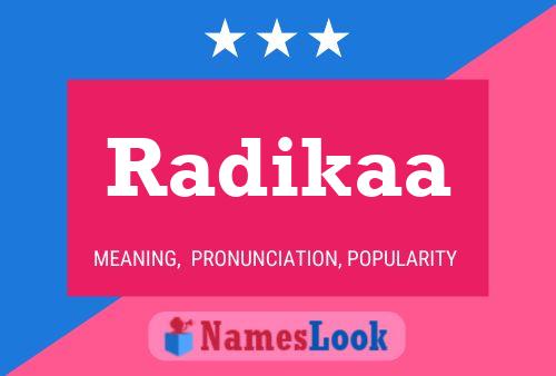 Radikaa பெயர் போஸ்டர்