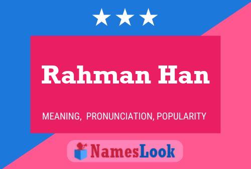 Rahman Han பெயர் போஸ்டர்