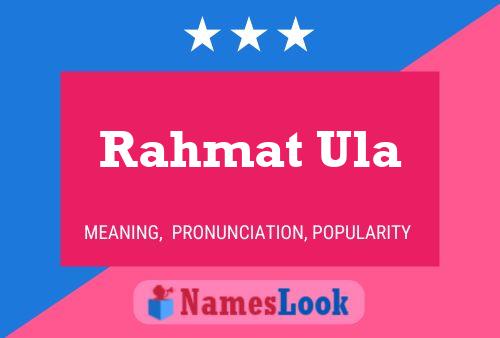 Rahmat Ula பெயர் போஸ்டர்