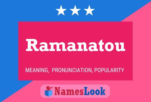 Ramanatou பெயர் போஸ்டர்