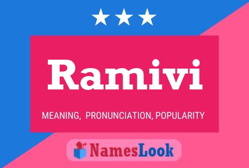 Ramivi பெயர் போஸ்டர்