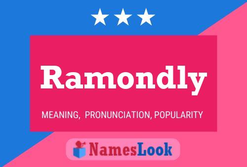 Ramondly பெயர் போஸ்டர்