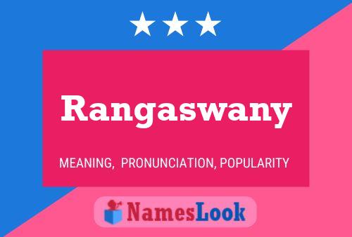 Rangaswany பெயர் போஸ்டர்