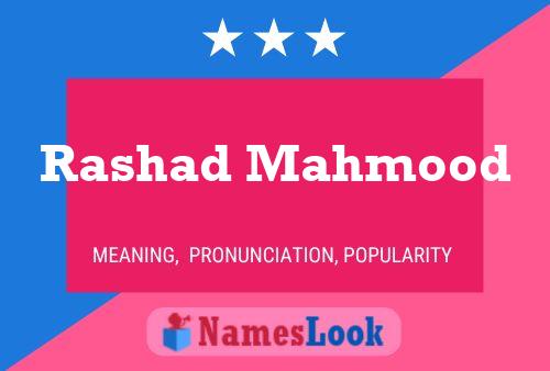 Rashad Mahmood பெயர் போஸ்டர்