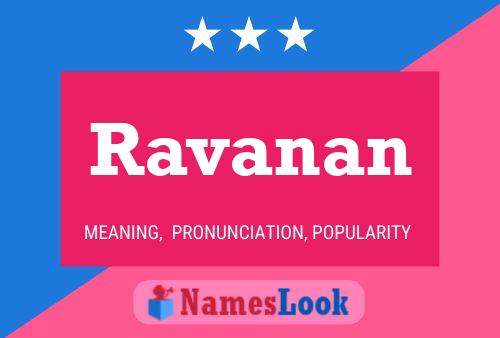 Ravanan பெயர் போஸ்டர்