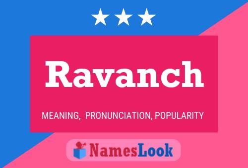 Ravanch பெயர் போஸ்டர்