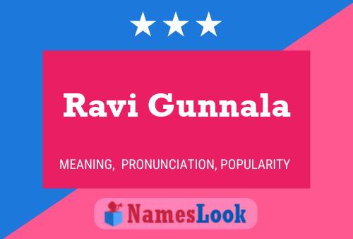 Ravi Gunnala பெயர் போஸ்டர்