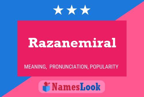 Razanemiral பெயர் போஸ்டர்