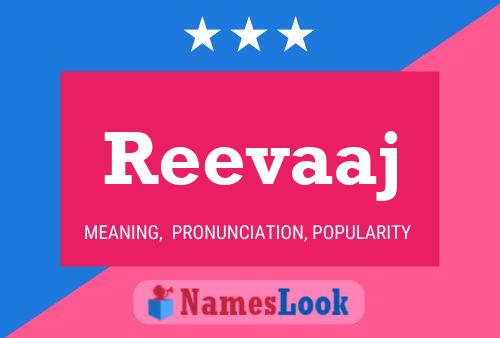 Reevaaj பெயர் போஸ்டர்