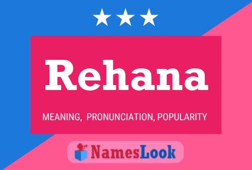 Rehana பெயர் போஸ்டர்