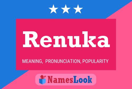 Renuka பெயர் போஸ்டர்