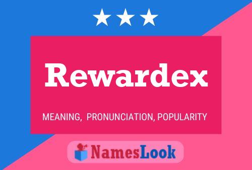 Rewardex பெயர் போஸ்டர்