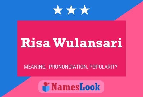 Risa Wulansari பெயர் போஸ்டர்