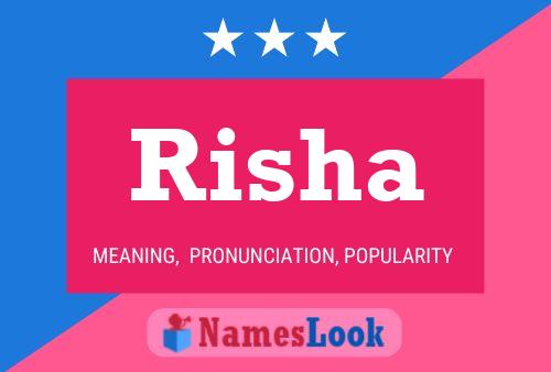 Risha பெயர் போஸ்டர்