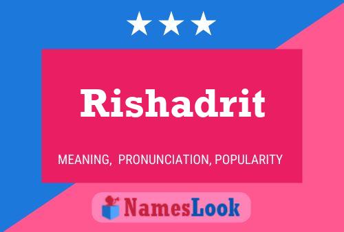 Rishadrit பெயர் போஸ்டர்