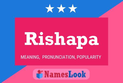 Rishapa பெயர் போஸ்டர்