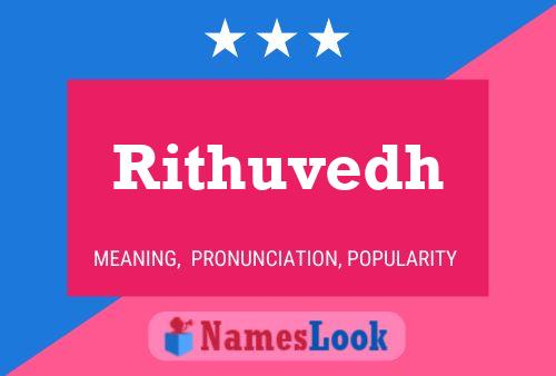 Rithuvedh பெயர் போஸ்டர்