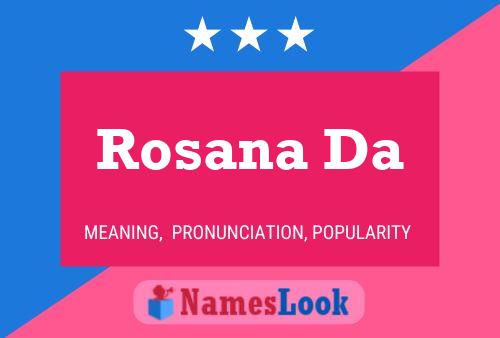 Rosana Da பெயர் போஸ்டர்