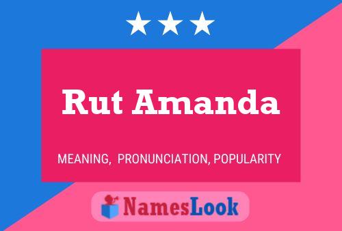 Rut Amanda பெயர் போஸ்டர்