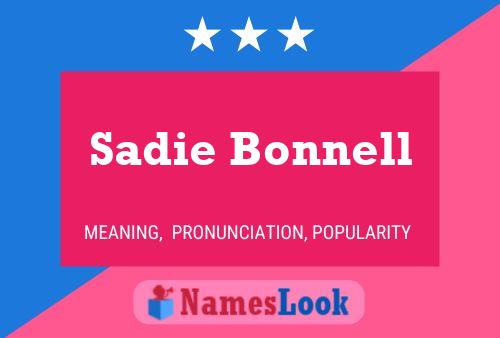 Sadie Bonnell பெயர் போஸ்டர்