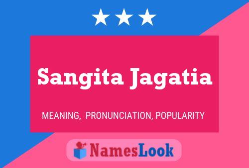 Sangita Jagatia பெயர் போஸ்டர்