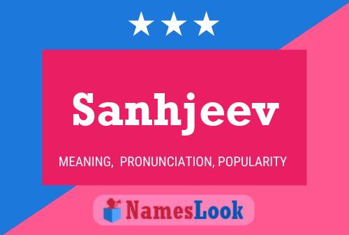 Sanhjeev பெயர் போஸ்டர்