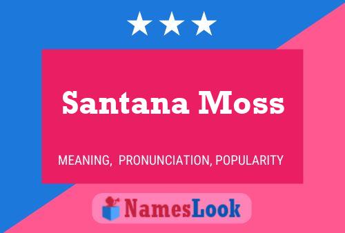 Santana Moss பெயர் போஸ்டர்