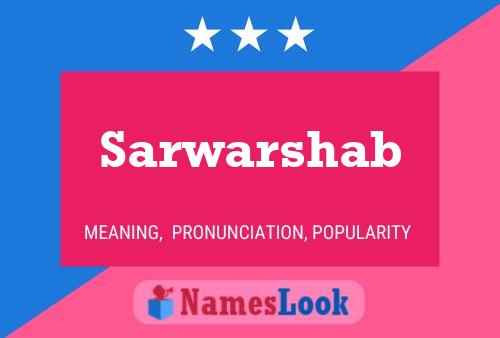 Sarwarshab பெயர் போஸ்டர்