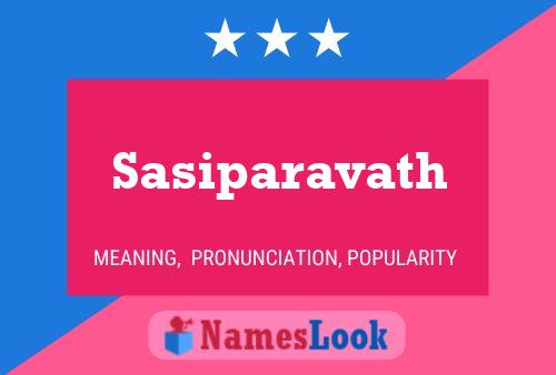 Sasiparavath பெயர் போஸ்டர்