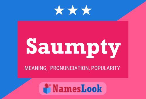 Saumpty பெயர் போஸ்டர்