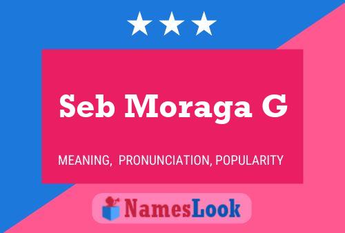 Seb Moraga G பெயர் போஸ்டர்