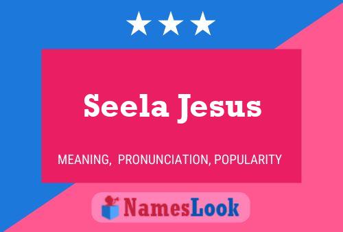 Seela Jesus பெயர் போஸ்டர்