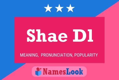 Shae Dl பெயர் போஸ்டர்