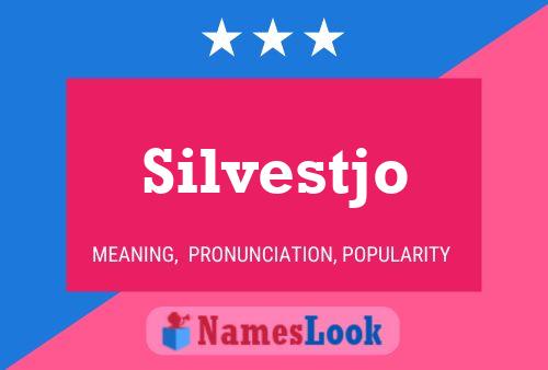 Silvestjo பெயர் போஸ்டர்