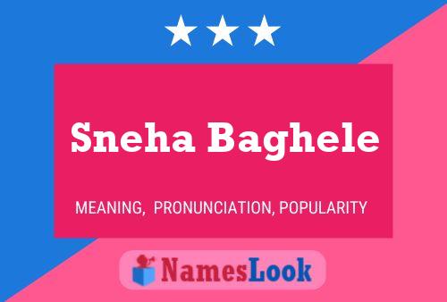 Sneha Baghele பெயர் போஸ்டர்