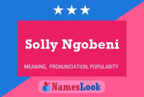 Solly Ngobeni பெயர் போஸ்டர்