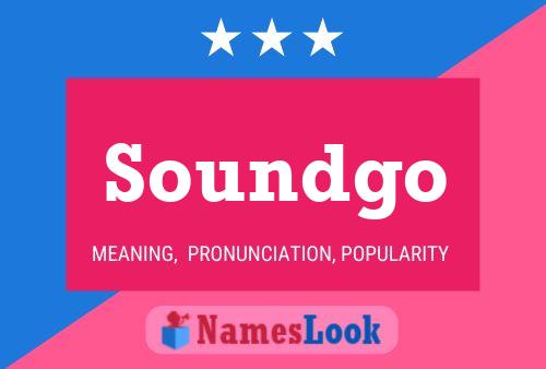 Soundgo பெயர் போஸ்டர்