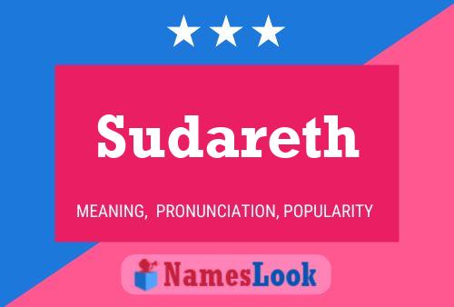 Sudareth பெயர் போஸ்டர்