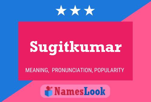 Sugitkumar பெயர் போஸ்டர்